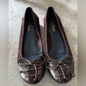 Coke Haan Nike Air Brown Flats Size 8